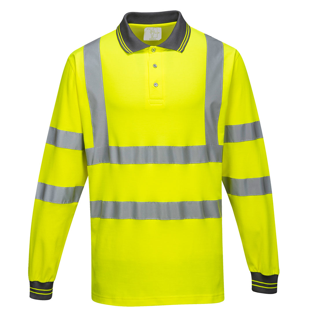 Warnschutz-Polo-Shirts |   Warnschutz Cotton Comfort Poloshirt langarm | Portwest Warnschutz-Polo-Shirts |   Warnschutz Cotton Comfort Poloshirt langarm | Portwest