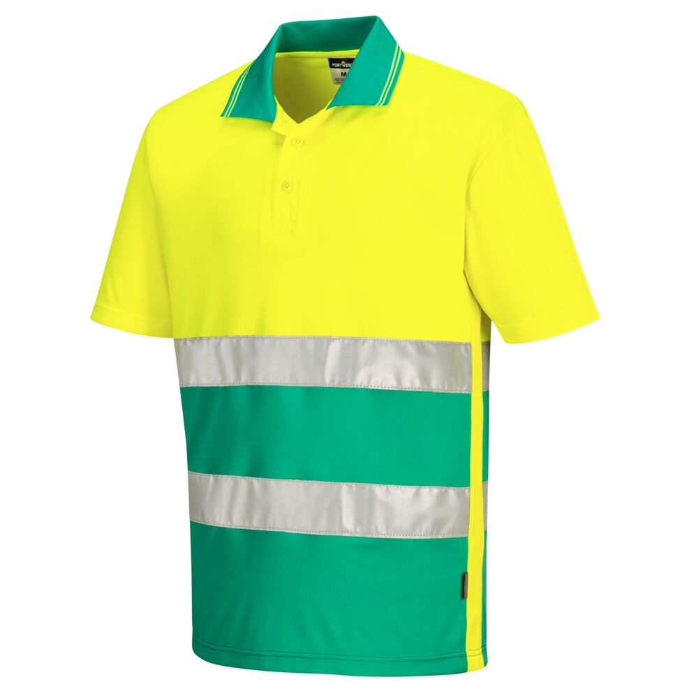 Warnschutz | Polo-Shirts | Gelb | Grün Warnschutz | Polo-Shirts in der Farbe Gelb | Grün