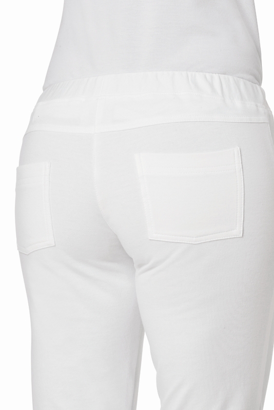 Schlupfhose in der Farbe Weiß
