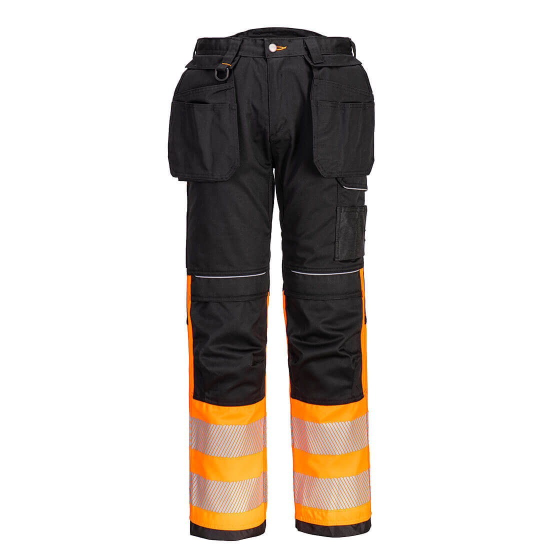 Warnschutz-Hose mit Holstertaschen |    PW3 Warnschutz- Bundhose mit Holstertaschen| Portwest