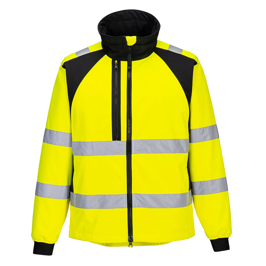 Warnschutz-Softshelljacken |  WX2 Eco Warnschutz Softshelljacke | Portwest  