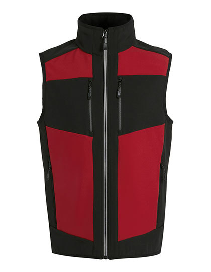 Westen | Bodywarmer in der Farbe Red | Black