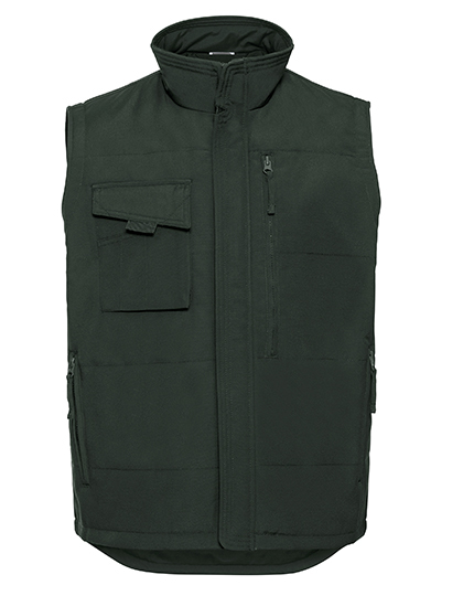 Westen | Bodywarmer in der Farbe Bottle Green