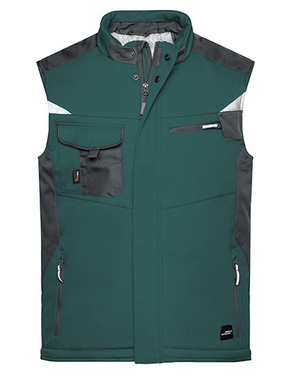 Westen | Bodywarmer in der Farbe Dark Green | Black