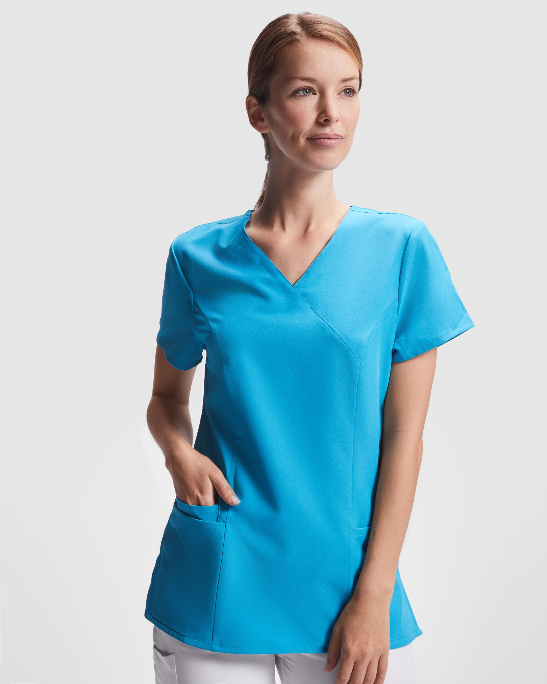 Tunika-Kasacks in der Farbe Blau