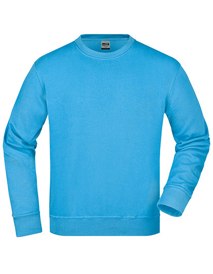 Pullover | Troyer in der Farbe Aqua