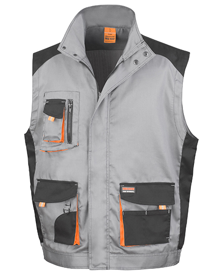 Westen | Bodywarmer Grey | Black Westen | Bodywarmer in der Farbe Grey | Black