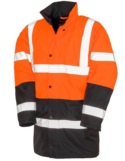 Jacken | Motorway 2-Tone Safety Coat | Result 