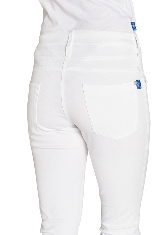 Schlupfhose Weiß Schlupfhose in der Farbe Weiß