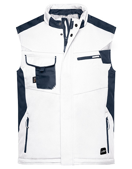 Westen | Bodywarmer in der Farbe White | Carbon