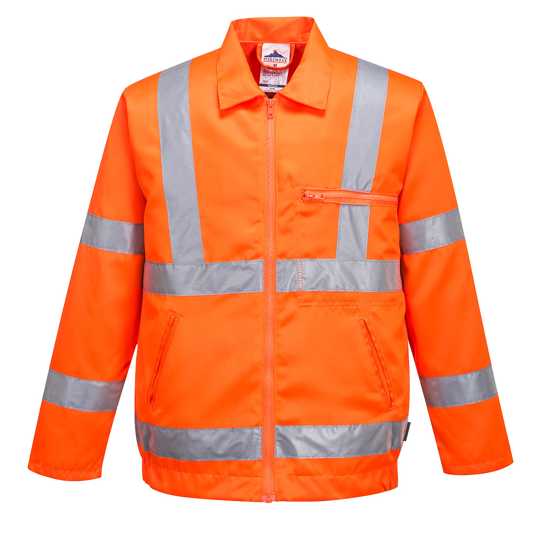 Jacken | Warnschutz Pilotjacke aus Polyester-Baumwolle| Portwest