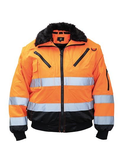 Jacken | Hi-Vis Pilot Jacket Oslo | Korntex 