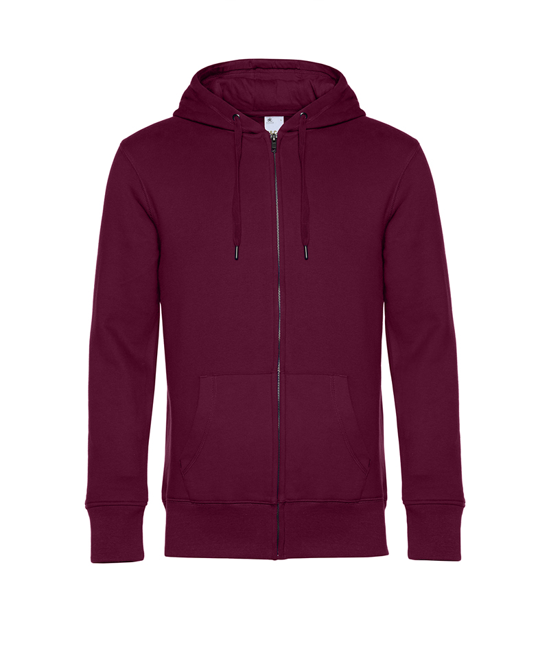 Praxis & Team Hoodie | B&C King Zipped Hood  | Nemento Workwear