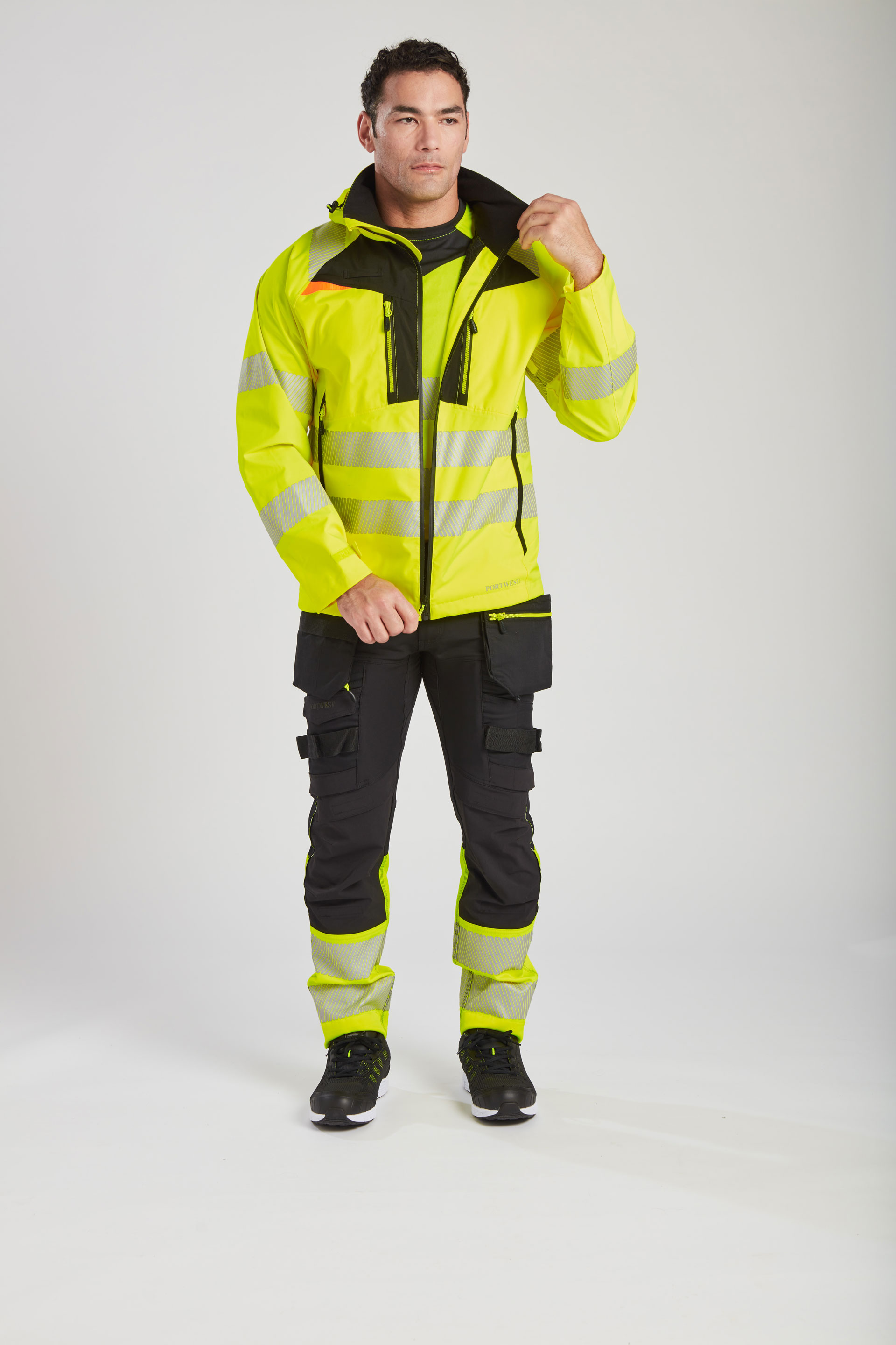 Warnschutz | Arbeitsjacken | Gelb | Schwarz Warnschutz | Arbeitsjacken in der Farbe Gelb | Schwarz