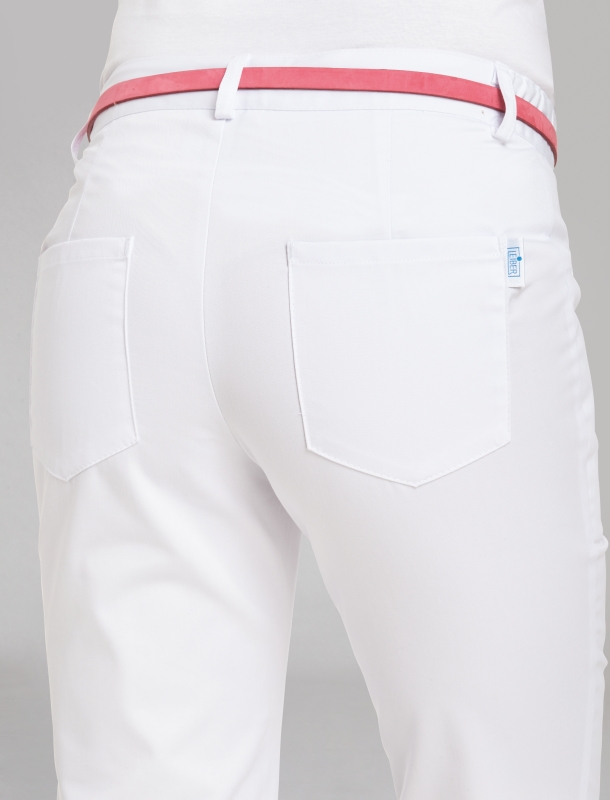 Schlupfhose in der Farbe Weiß