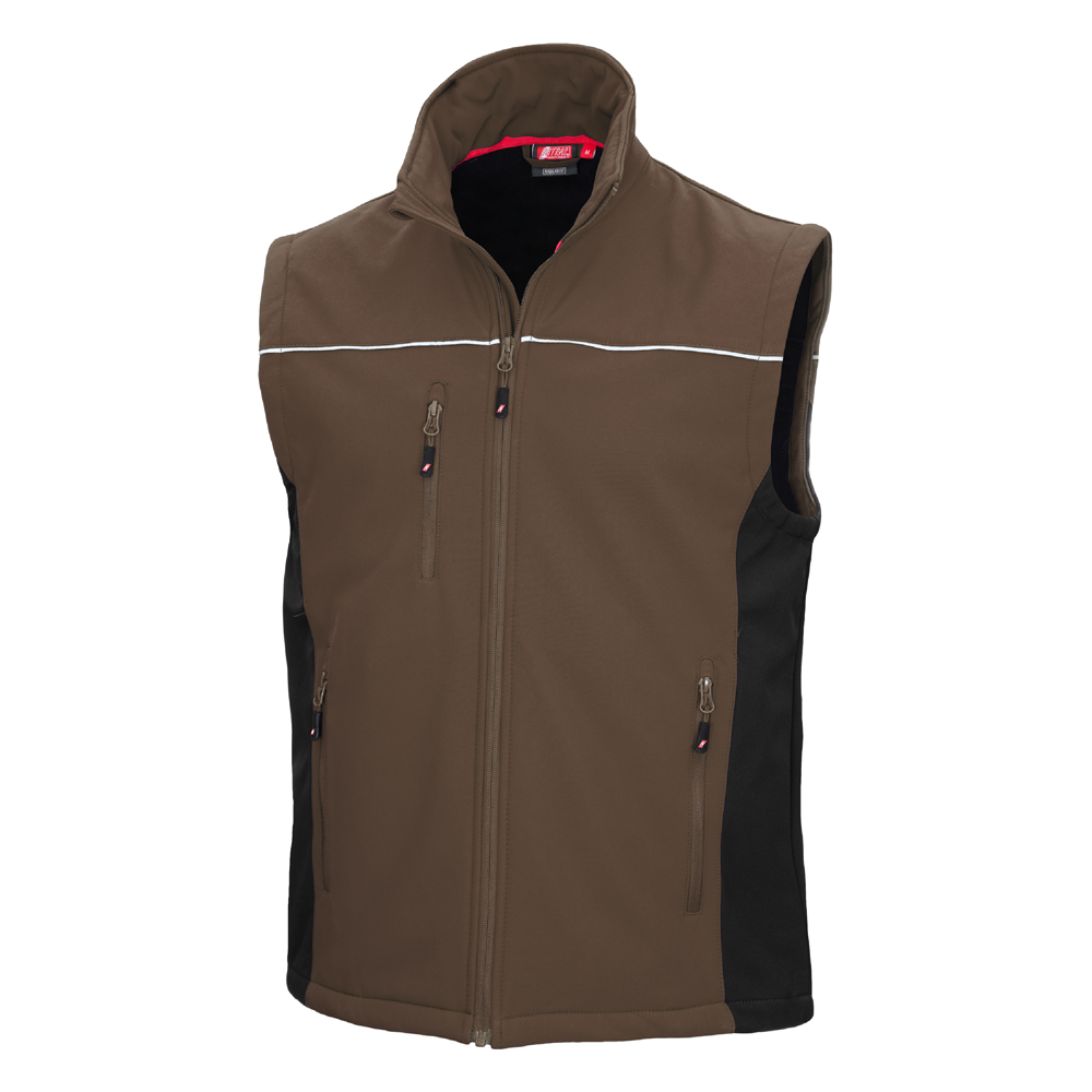 Westen | Bodywarmer in der Farbe Braun