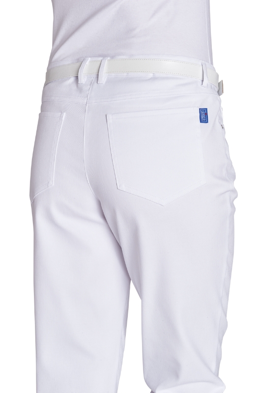 Schlupfhose in der Farbe Weiß
