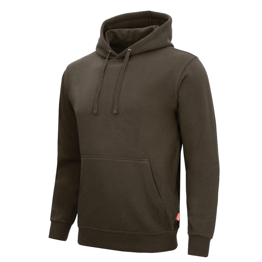 Hoodie in der Farbe Braun