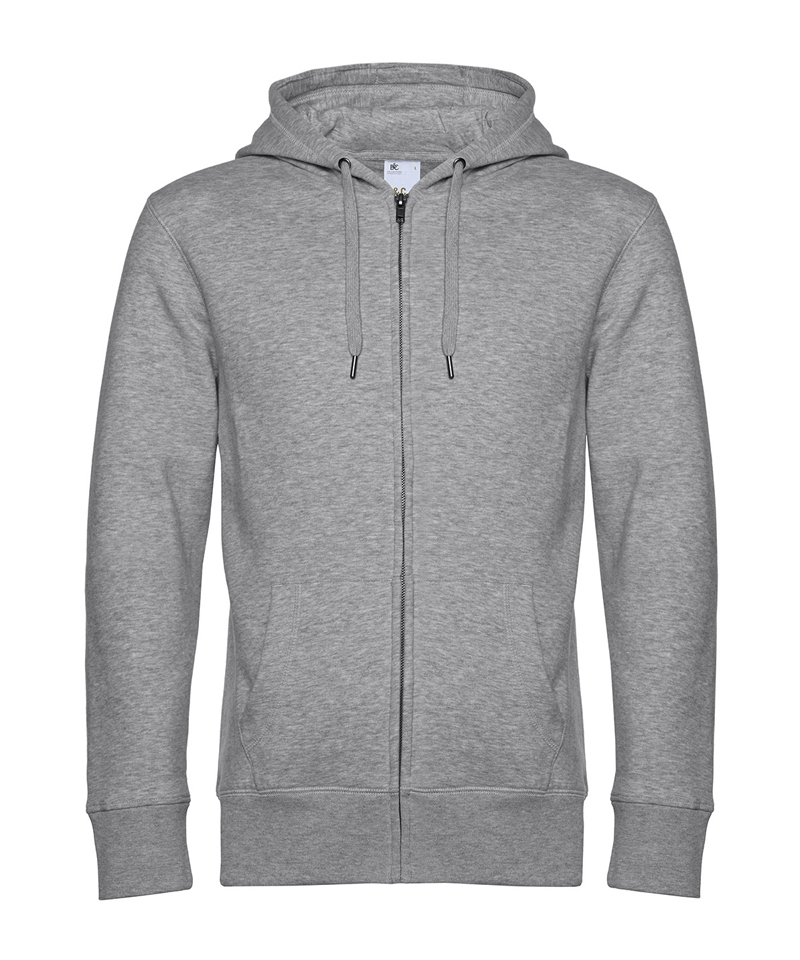 Praxis & Team Hoodie | B&C King Zipped Hood  | Nemento Workwear