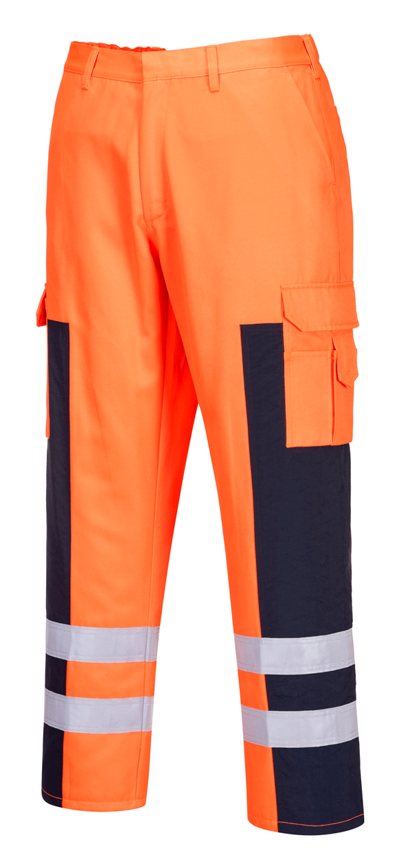 Arbeitshosen in der Farbe Orange | Marine