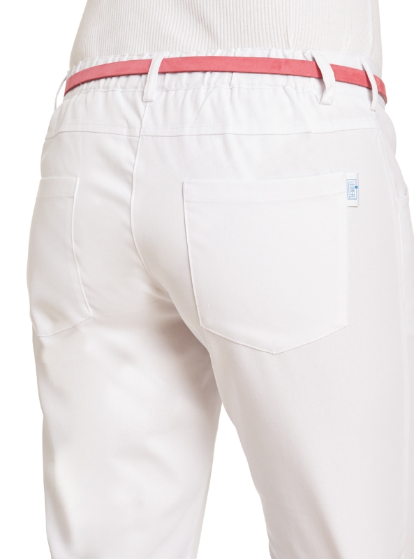 Schlupfhose in der Farbe Weiß