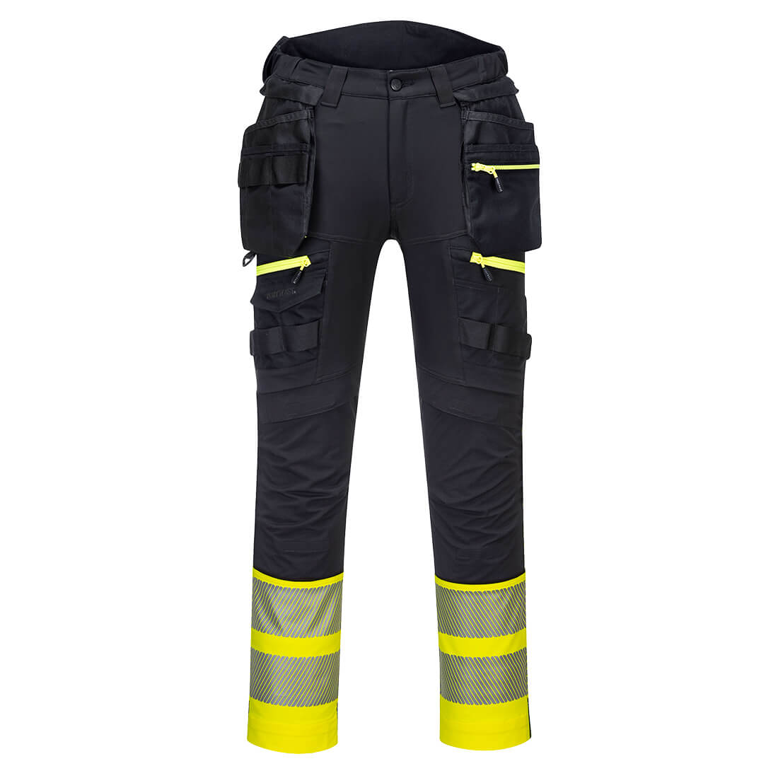 Warnschutz-Hose mit Holstertaschen |  DX4 Warnschutz Hose mit abnehmbaren Holstertaschen | Portwest Warnschutz-Hose mit Holstertaschen |  DX4 Warnschutz Hose mit abnehmbaren Holstertaschen | Portwest