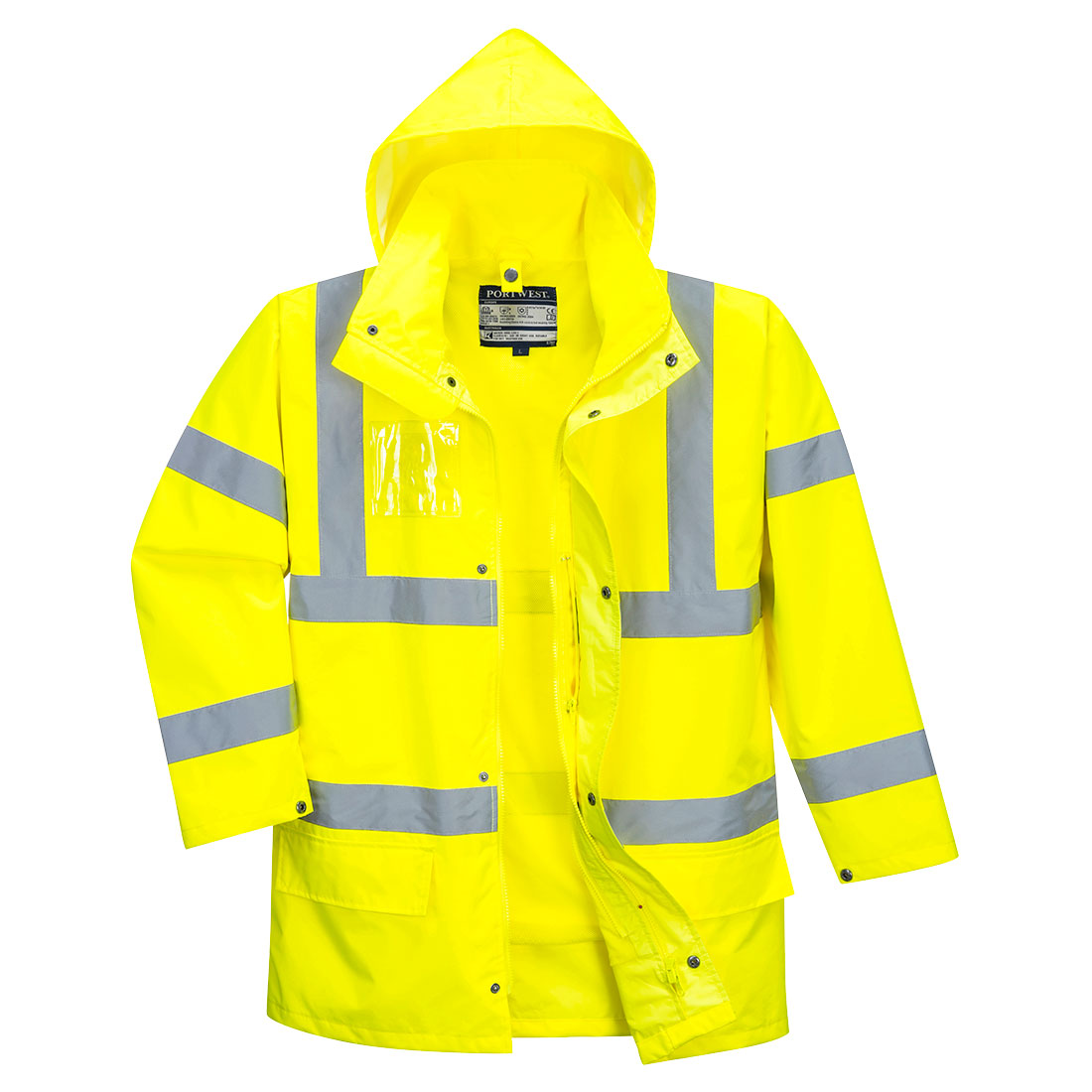 Warnschutz-Multi-Way-Jacken | Warnschutz 5-in-1-Jacke Essential | Portwest Warnschutz-Multi-Way-Jacken | Warnschutz 5-in-1-Jacke Essential | Portwest