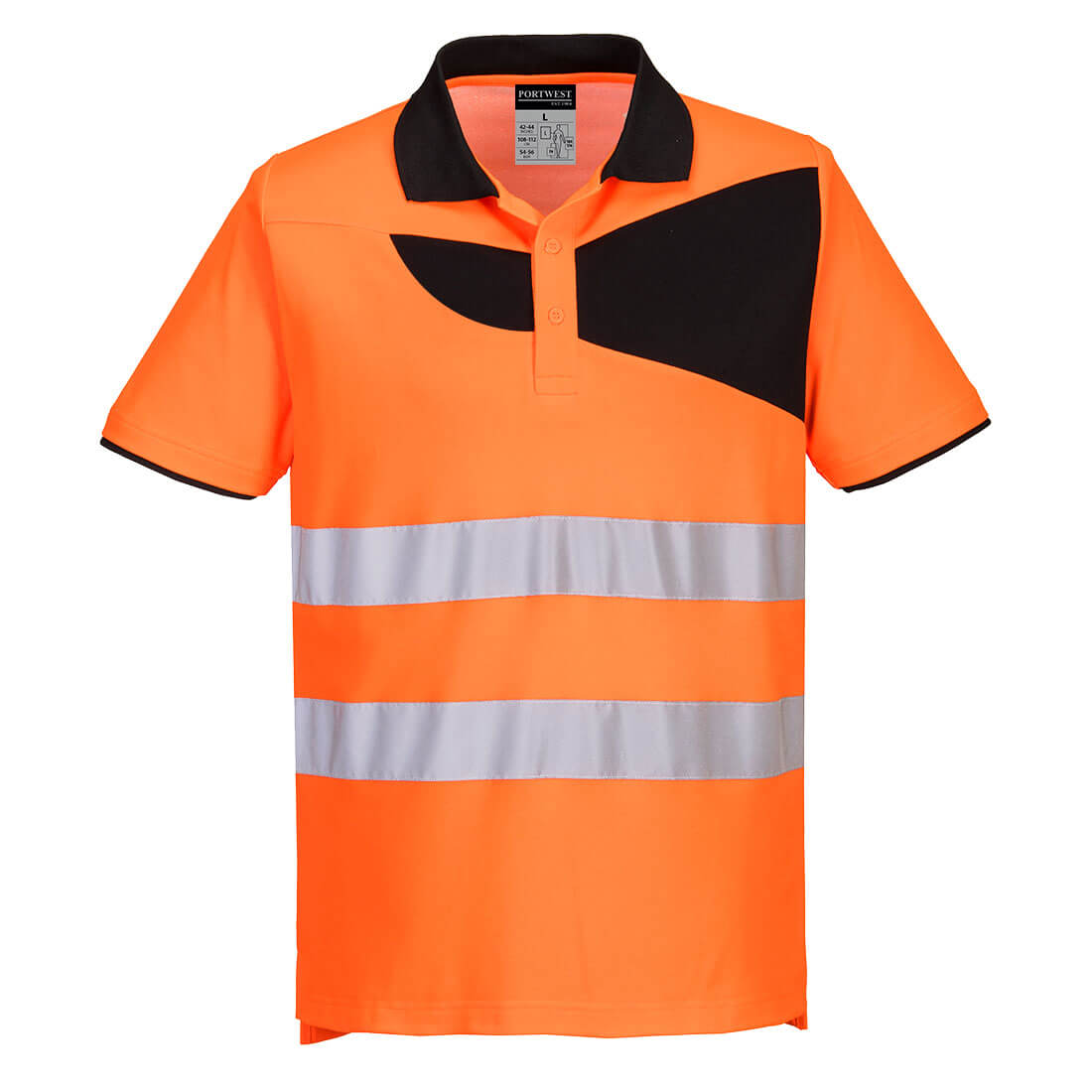Warnschutz-Polo-Shirts |   PW2 Warnschutz Cotton Comfort Poloshirt kurzarm | Portwest Warnschutz-Polo-Shirts |   PW2 Warnschutz Cotton Comfort Poloshirt kurzarm | Portwest