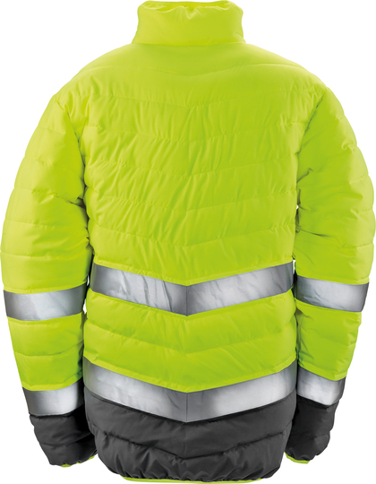 Warnschutzkleidung | Arbeitsjacken in der Farbe Yellow | Grey