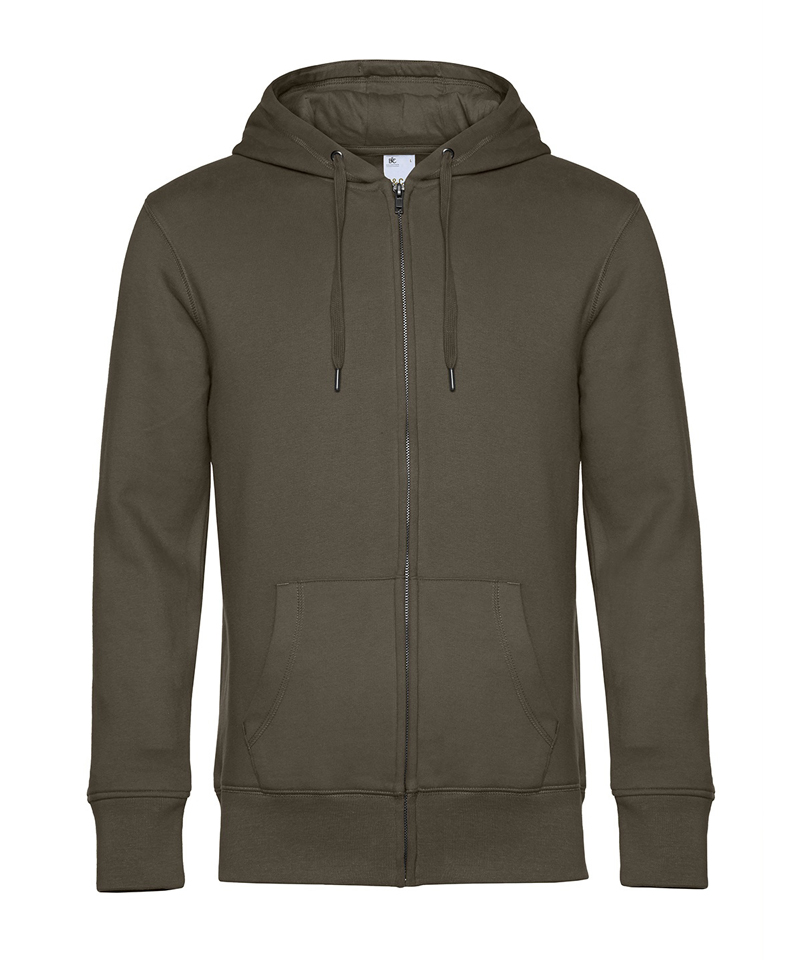Praxis & Team Hoodie | B&C King Zipped Hood  | Nemento Workwear