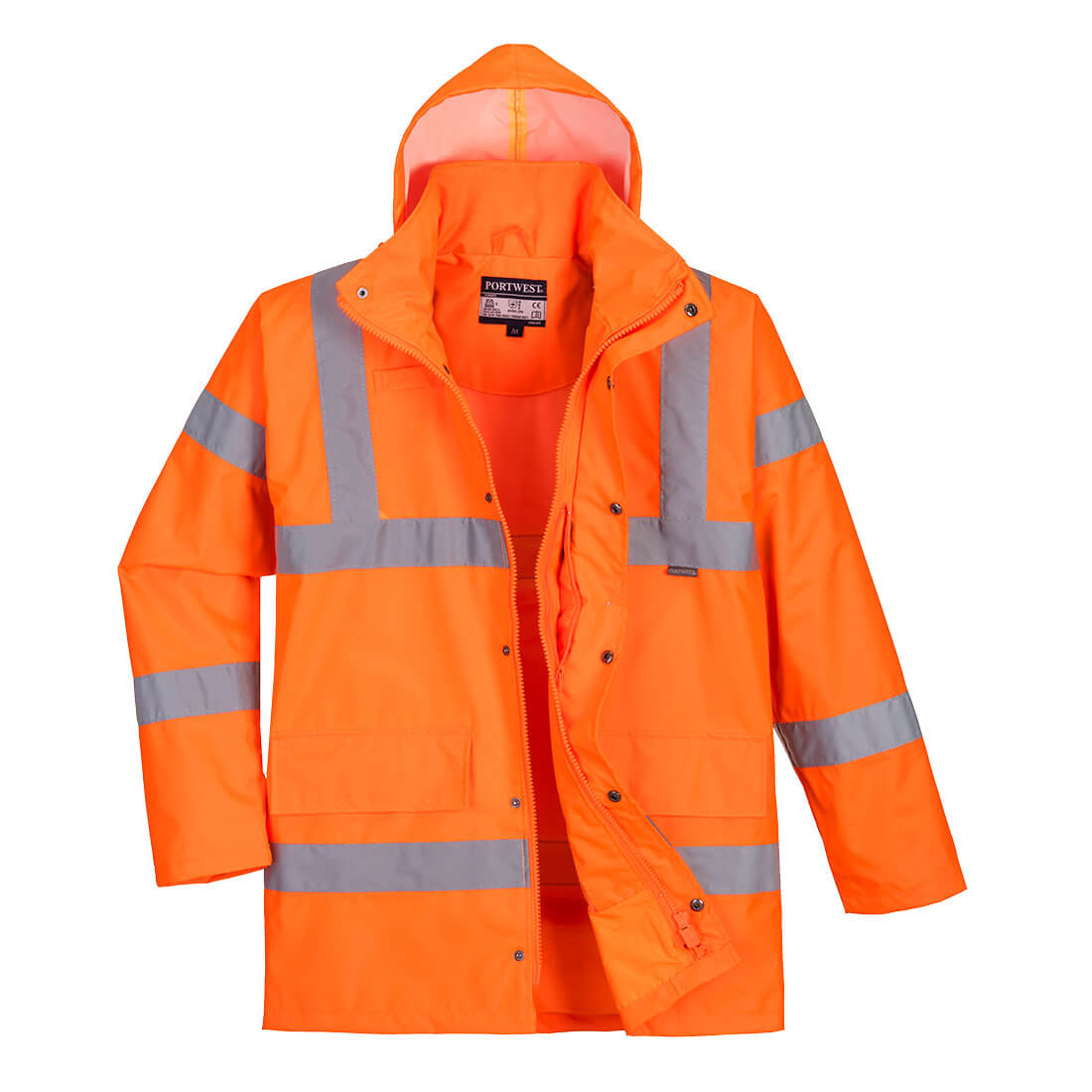 Warnschutz-Regenjacken | Warnschutz atmungsaktive Regen Verkehrsjacke | Portwest Warnschutz-Regenjacken | Warnschutz atmungsaktive Regen Verkehrsjacke | Portwest