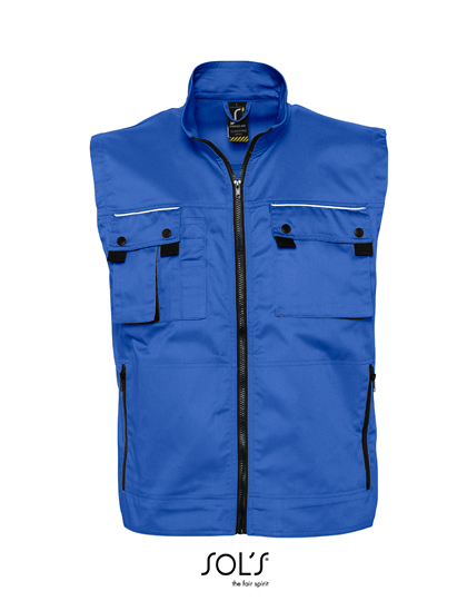 Westen | Bodywarmer in der Farbe Bugatti Blue