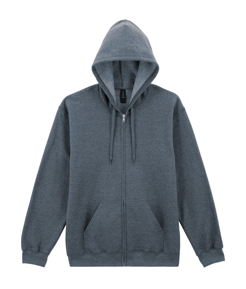 Praxis & Team Hoodie | Gildan  Zip Hooded Sweat  | Nemento Workwear