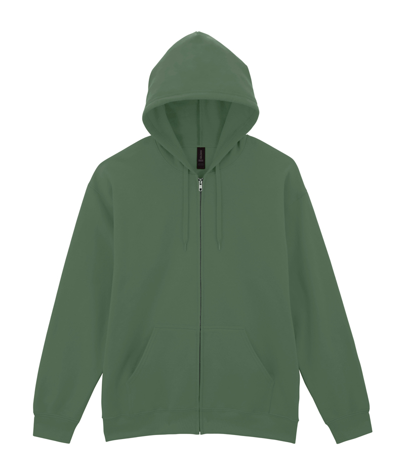 Praxis & Team Hoodie | Gildan  Zip Hooded Sweat  | Nemento Workwear